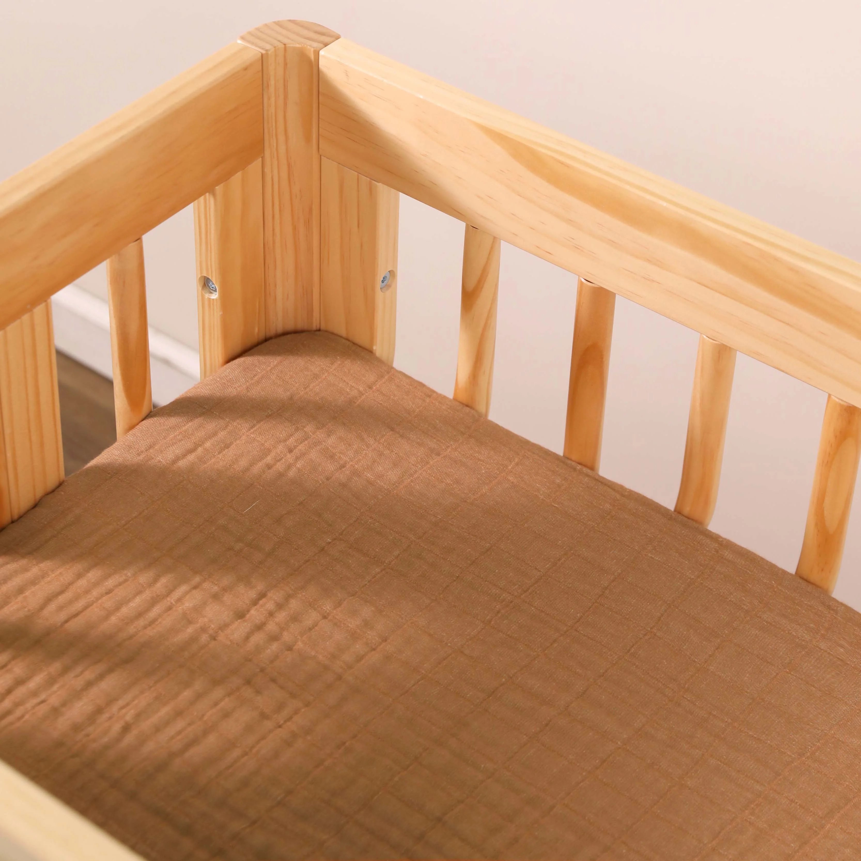 All-Stages Bassinet Sheet in GOTS Certified Organic Muslin Cotton - Image 106
