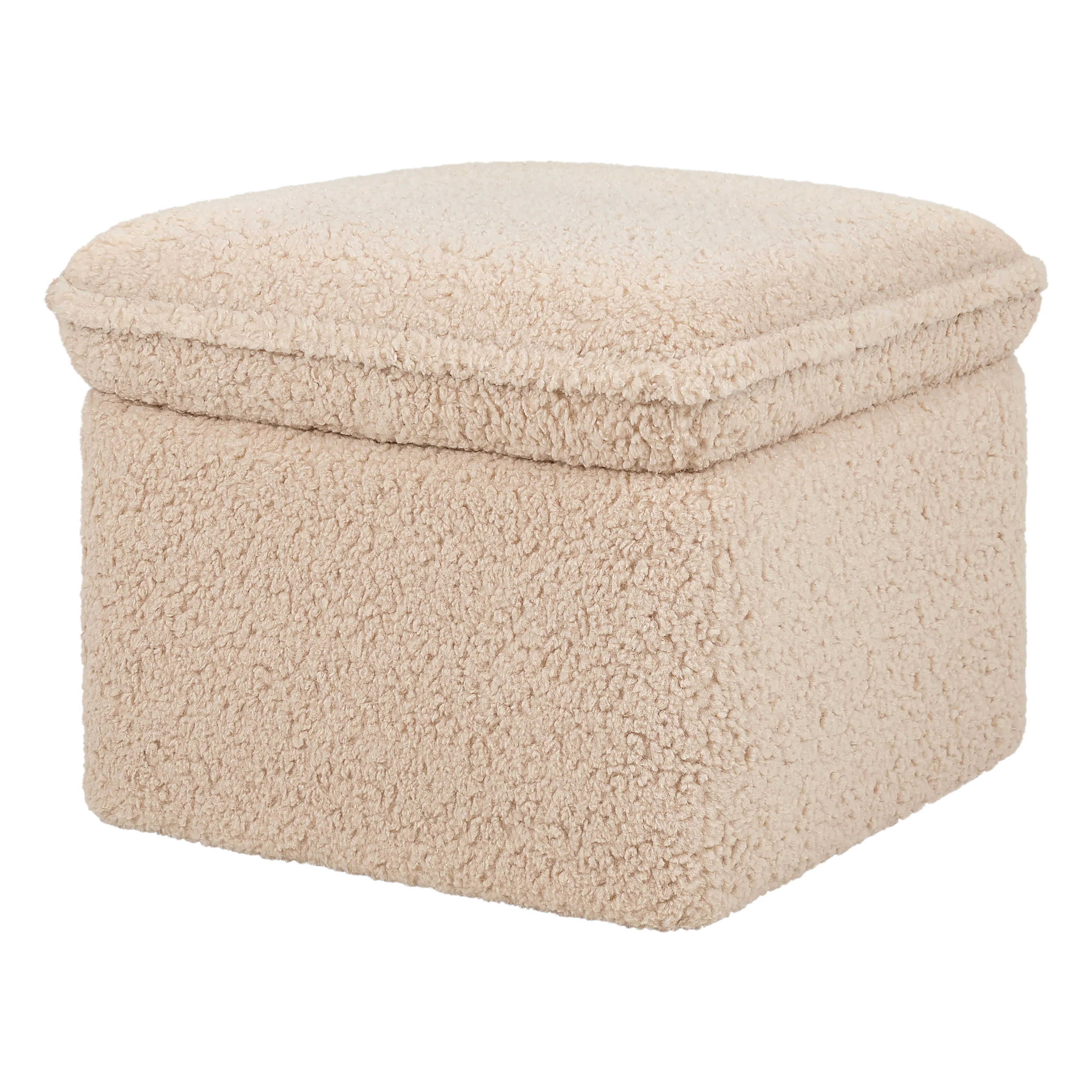 Cali Storage Ottoman in Shearling - Image 12