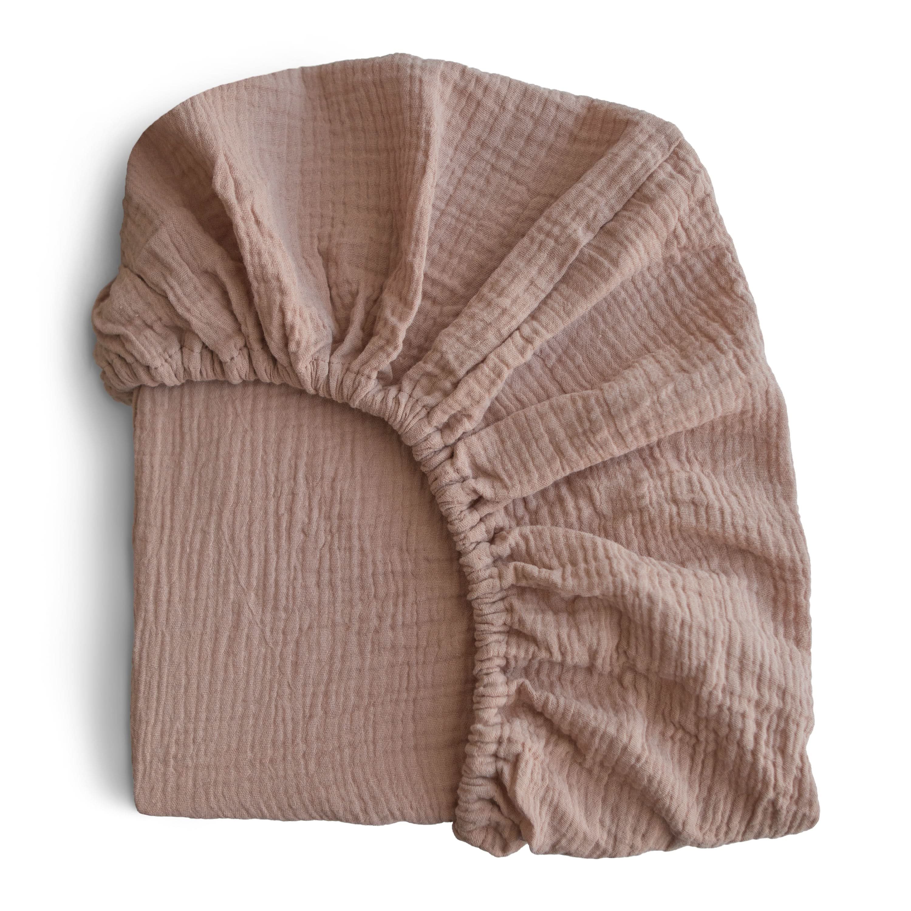 Mushie Extra Soft Muslin Crib Sheet - Image 56