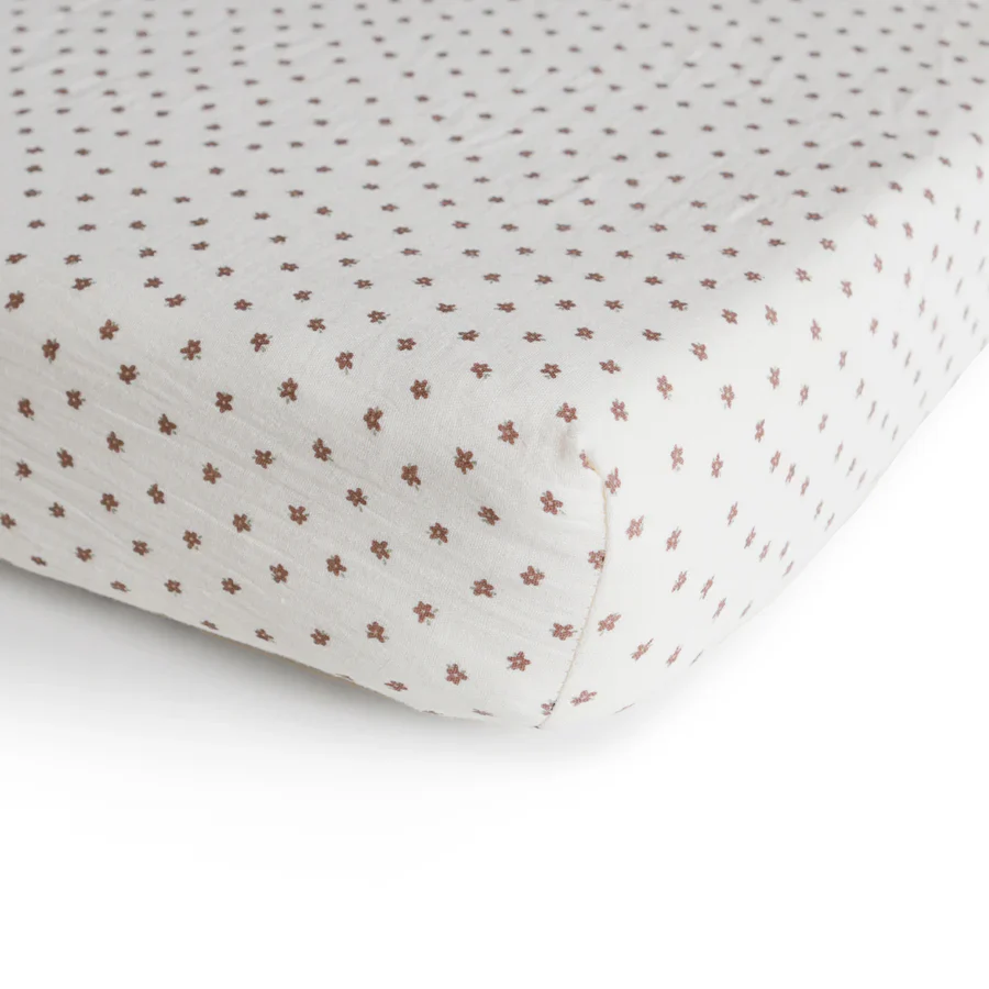 Mushie Extra Soft Muslin Crib Sheet - Image 61