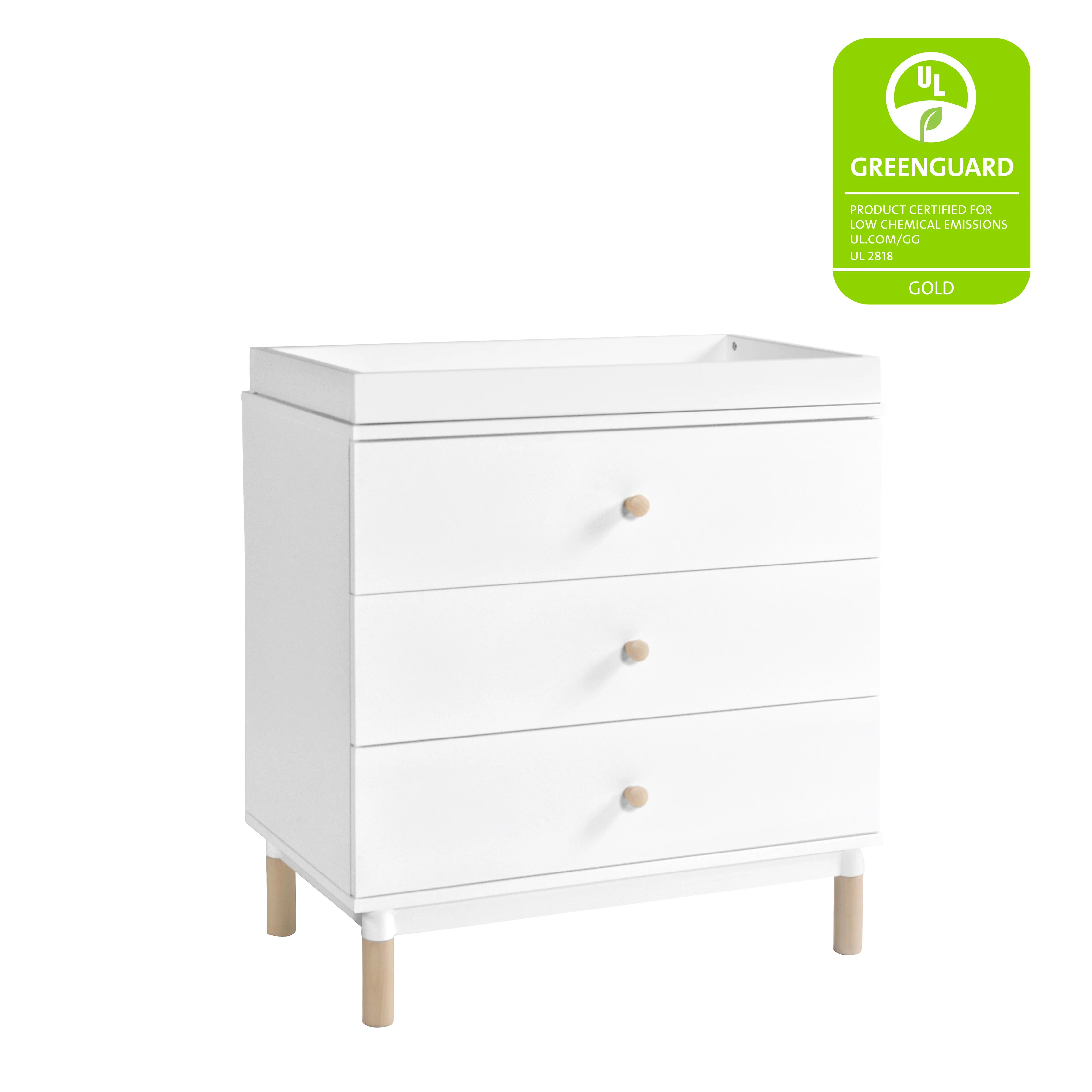 Gelato 3-Drawer Changer Dresser with Removable Changing Tray - Image 19