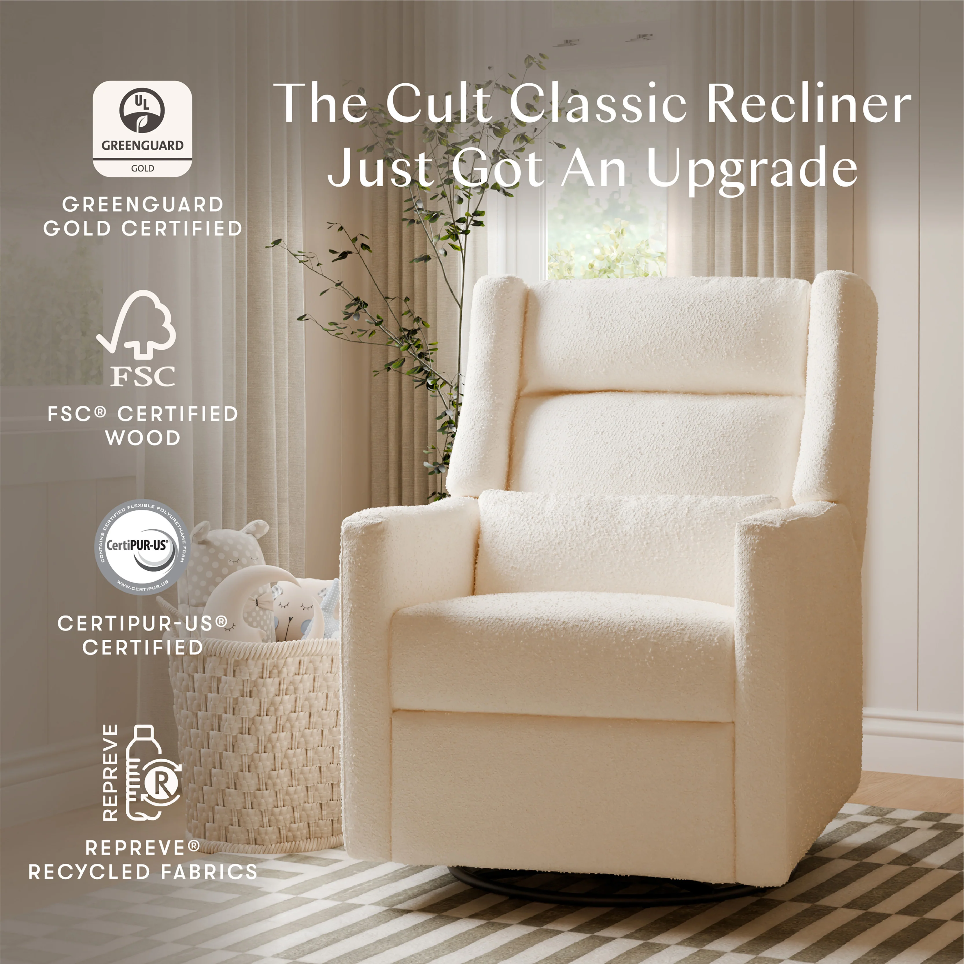 Kiwi Plus Power Recliner and Swivel Glider with Power Adjustable Headrest and USB Port - Image 19