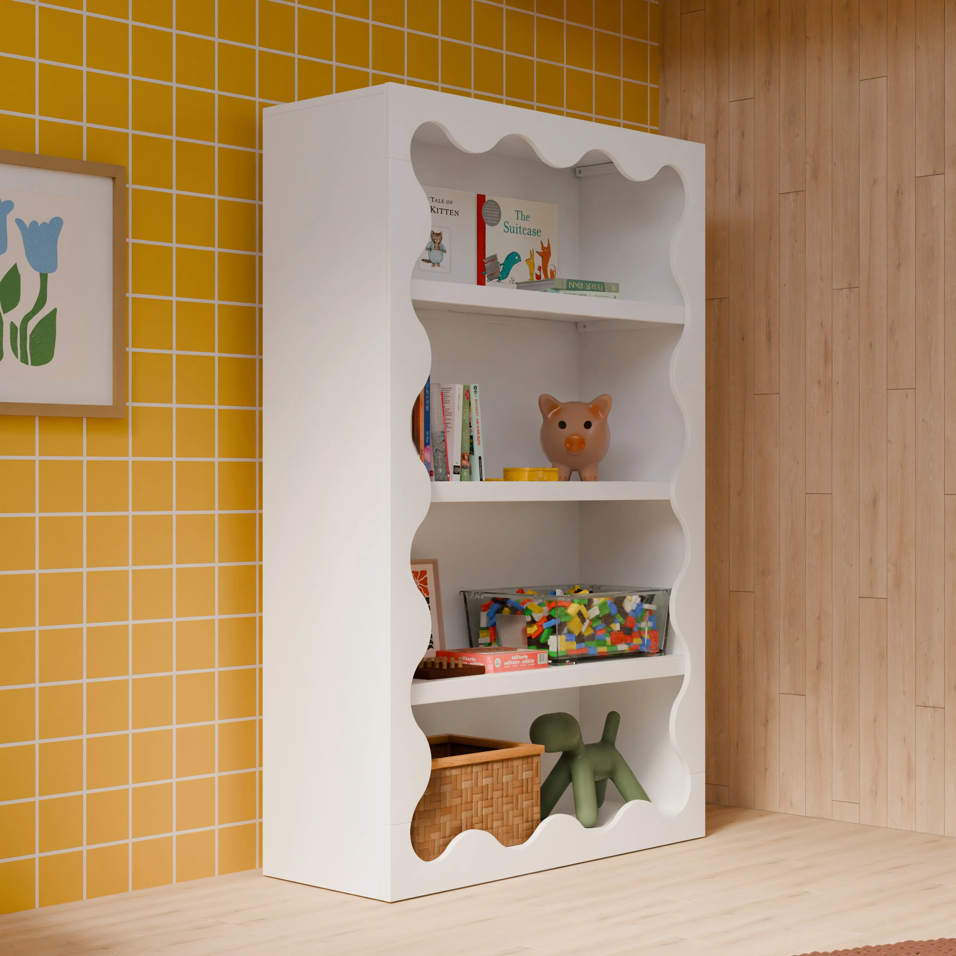 Lido Wave Bookcase - Image 2