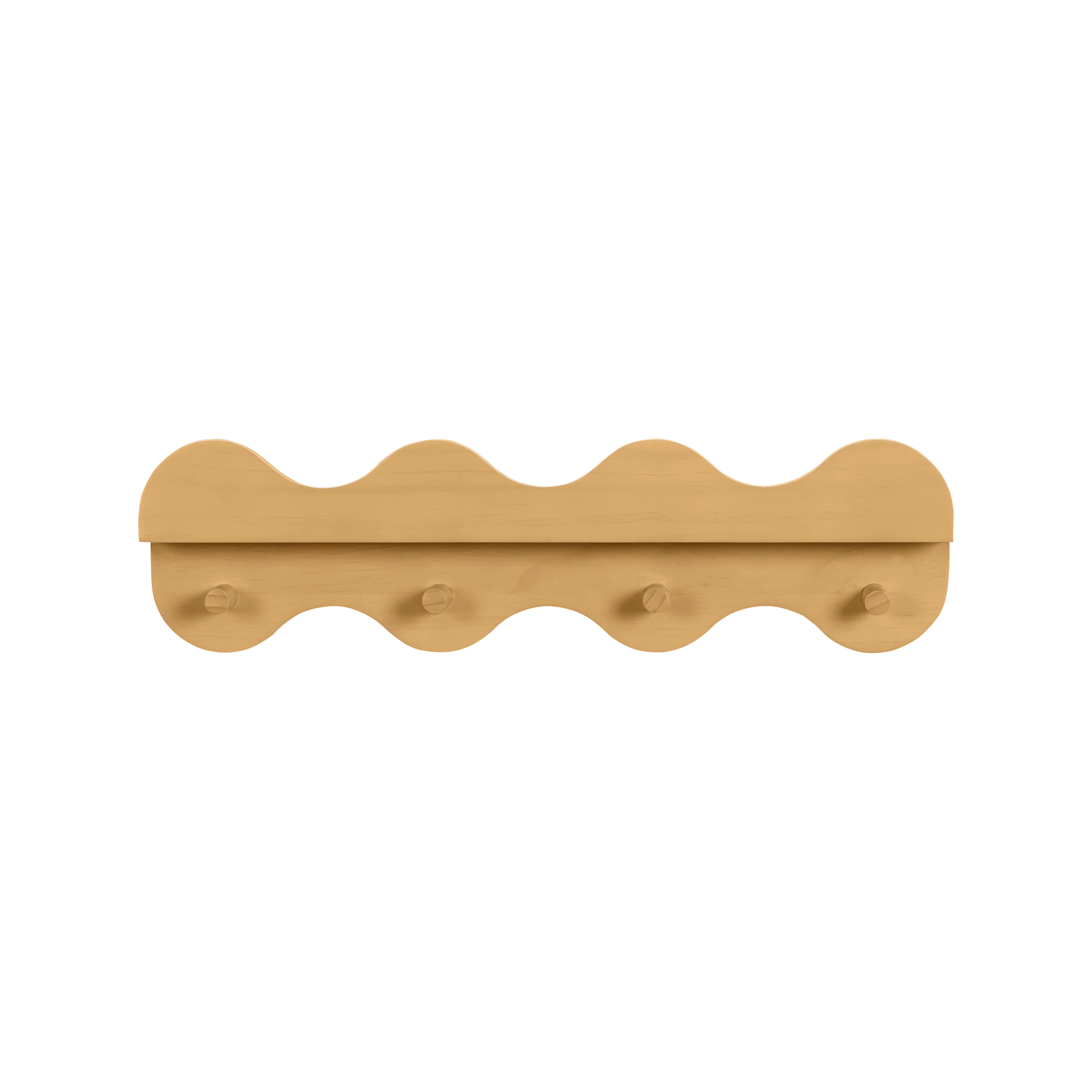 Lido Wave Bookshelf with Hooks - Image 6