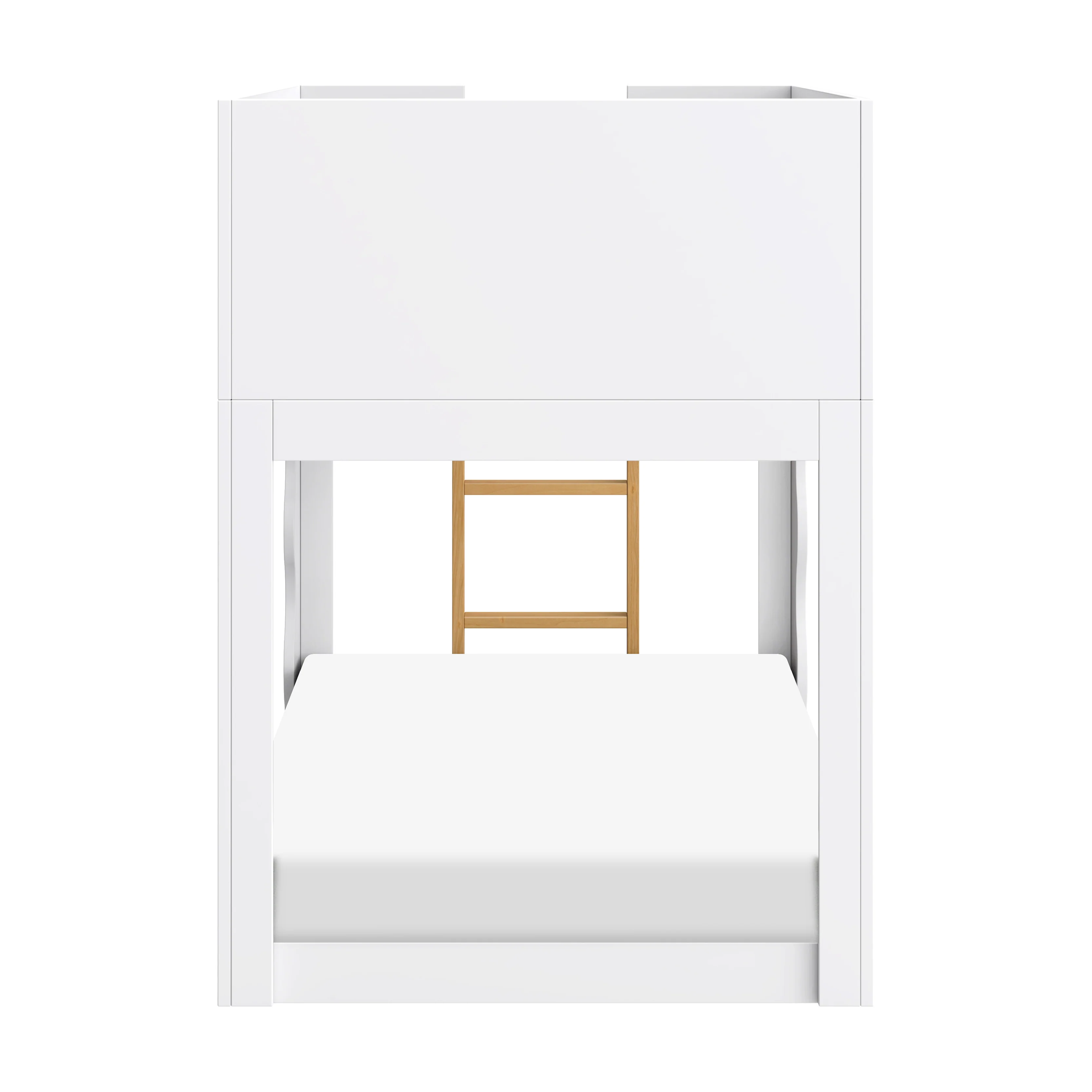 Lido Wave Convertible Low Loft Twin Bed - Image 33