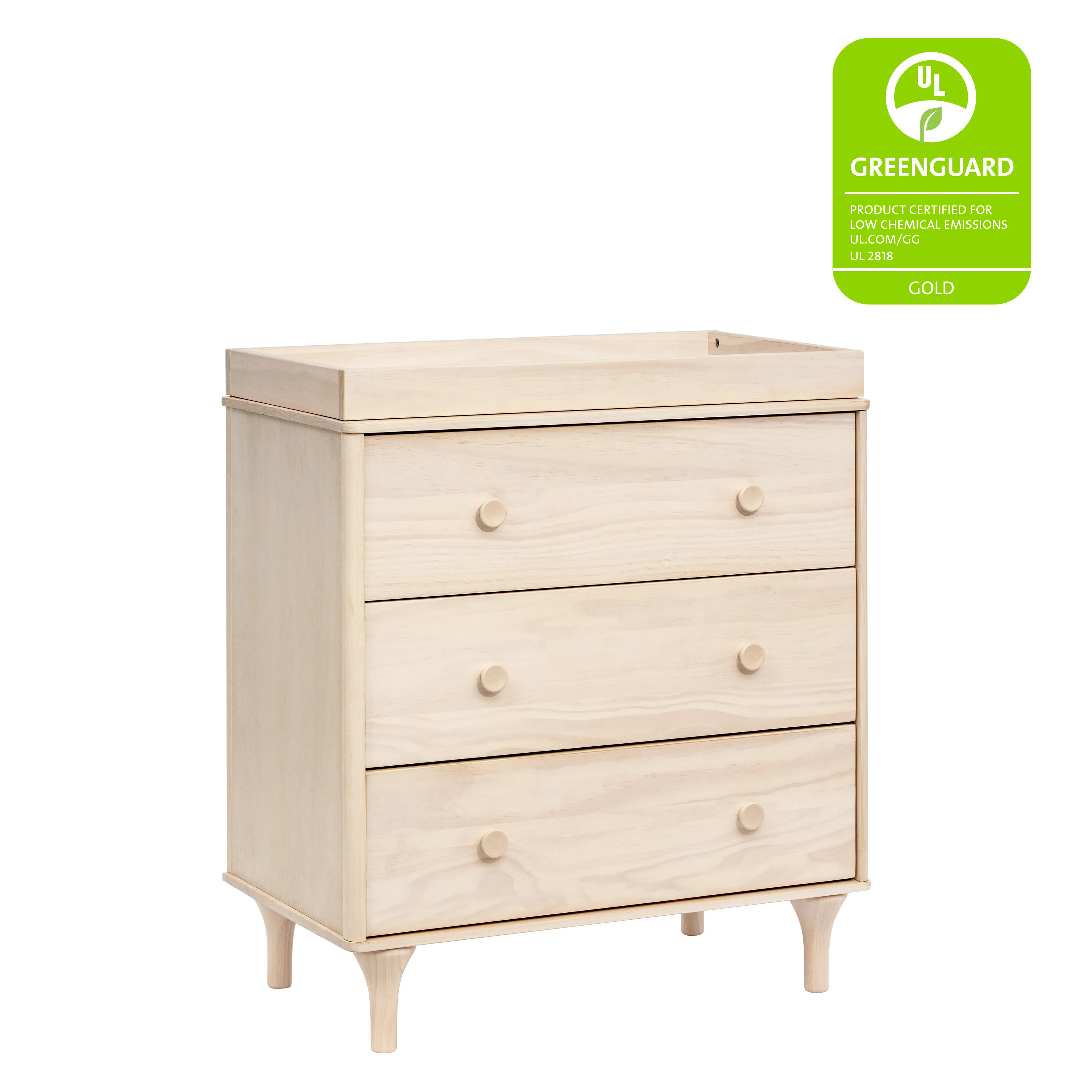 Lolly 3-Drawer Changer Dresser with Removable Changing Tray - Image 33