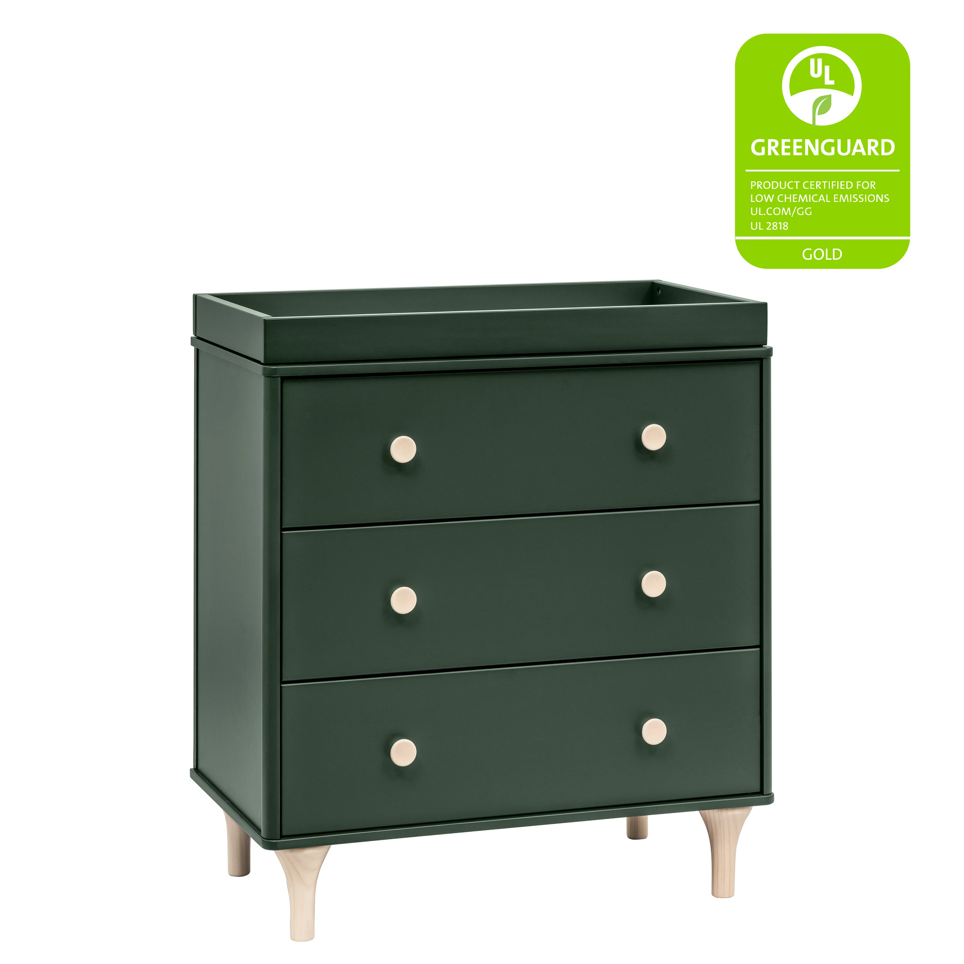 Lolly 3-Drawer Changer Dresser with Removable Changing Tray - Image 43