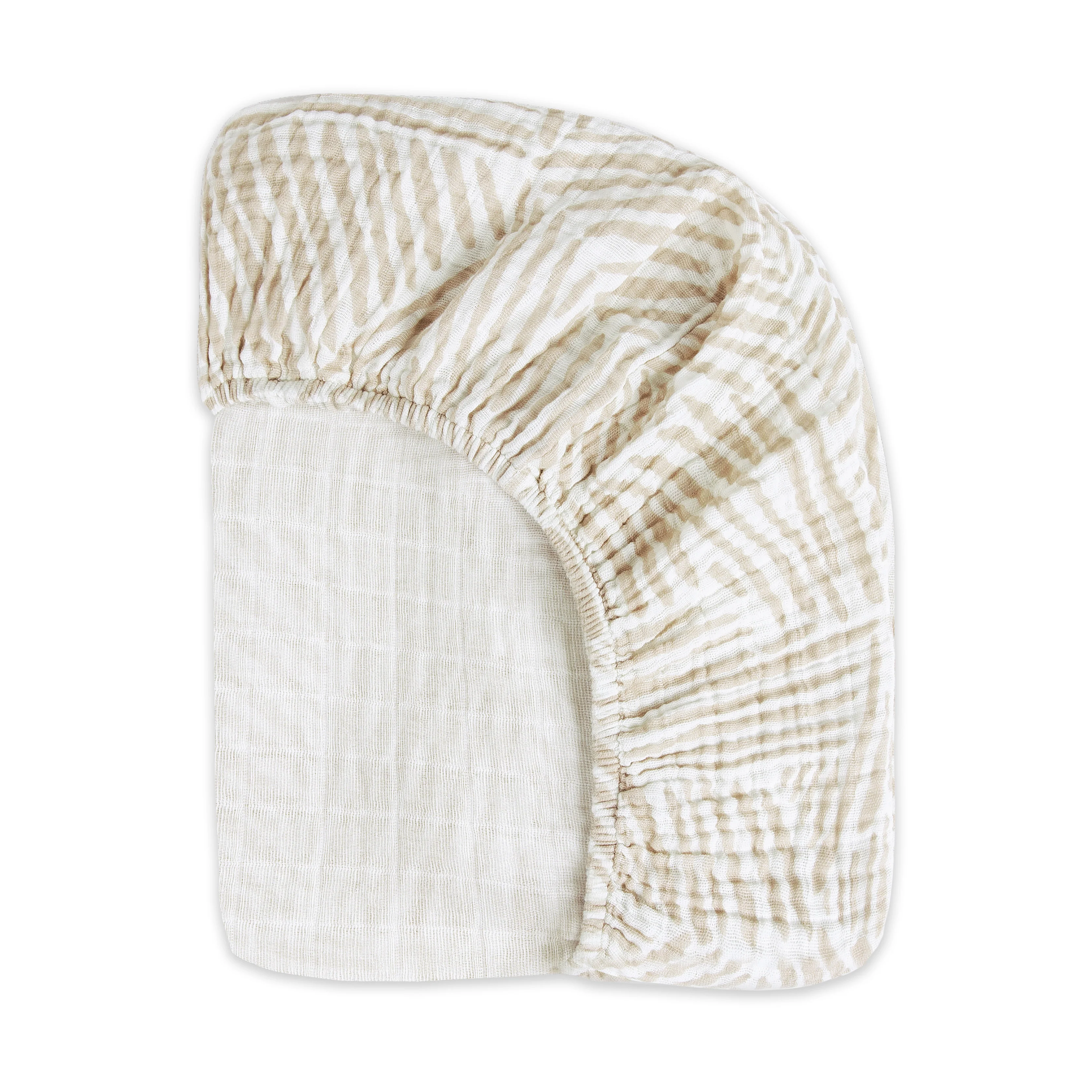 Mini Crib Sheet in GOTS Certified Organic Muslin Cotton - Image 133