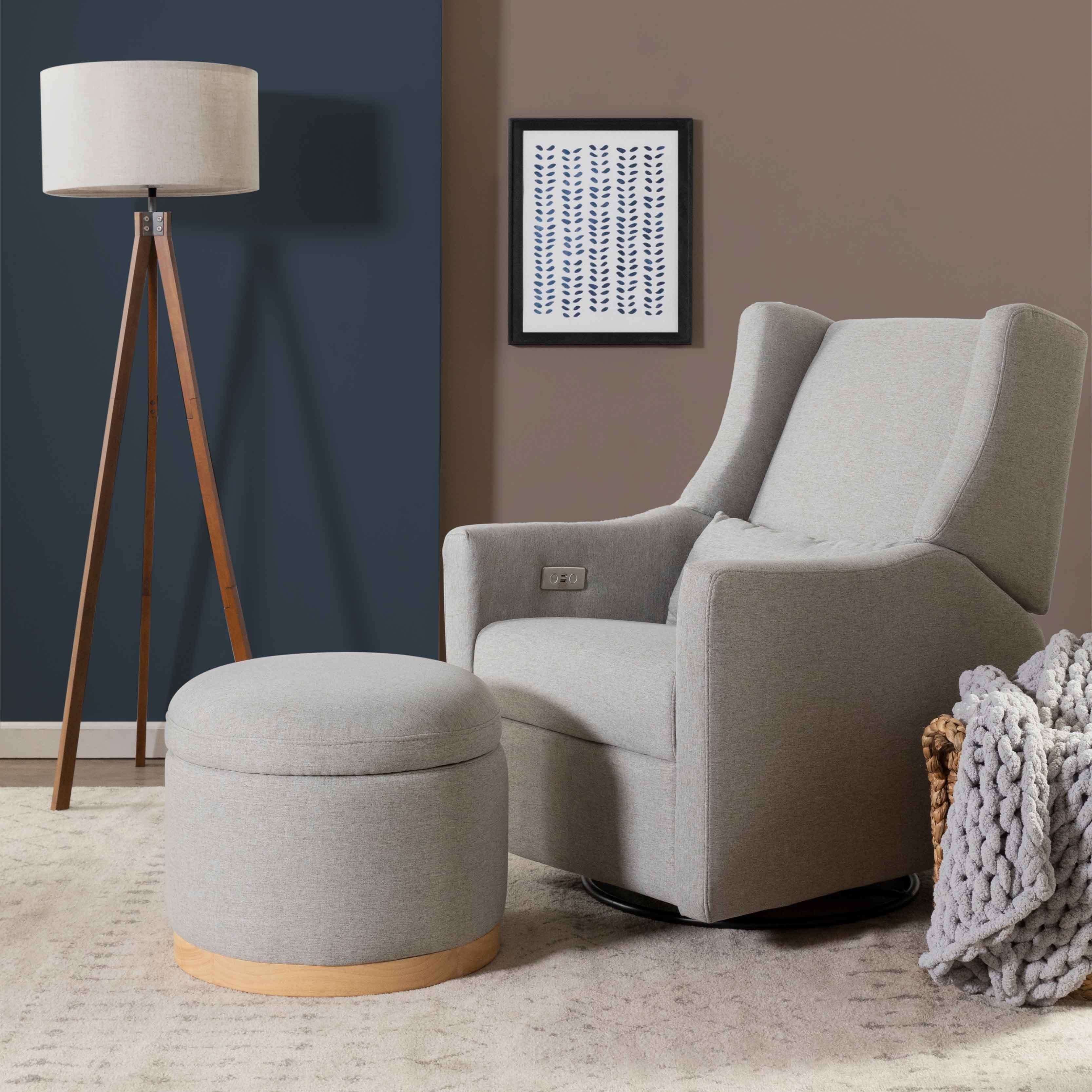 Naka Storage Ottoman in Eco-Performance Fabric | Water Repellent & Stain Resistant - Image 12