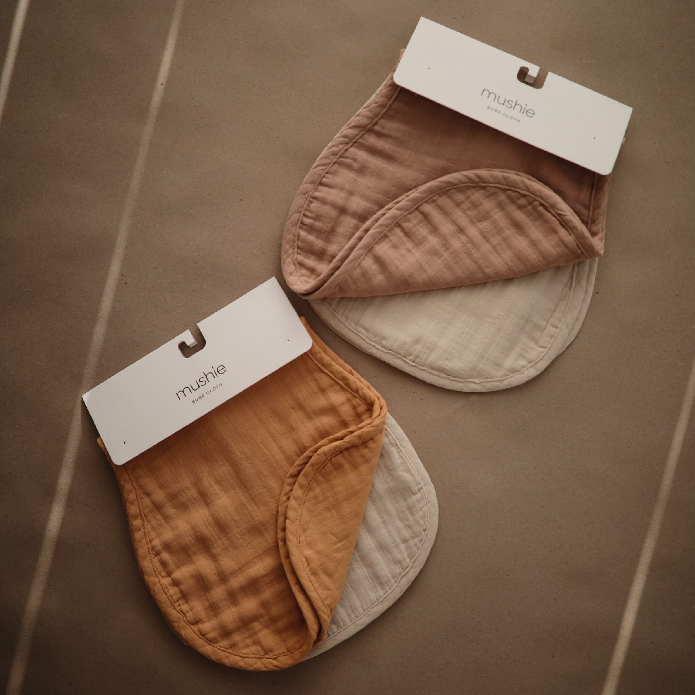 Mushie Organic Cotton Muslin Burp Cloth 2-Pack - Image 31