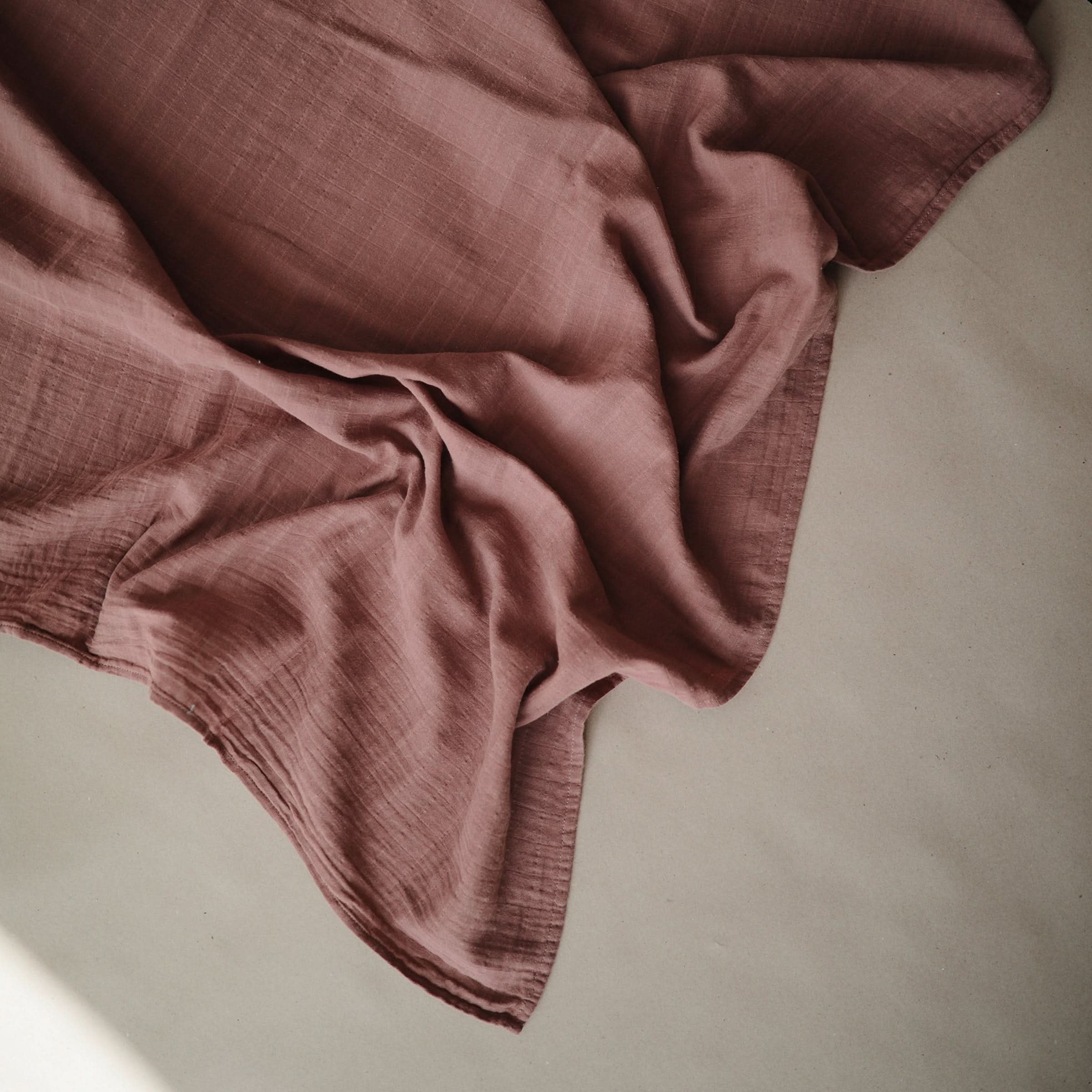 Mushie Organic Cotton Muslin Swaddle Blanket - Image 115