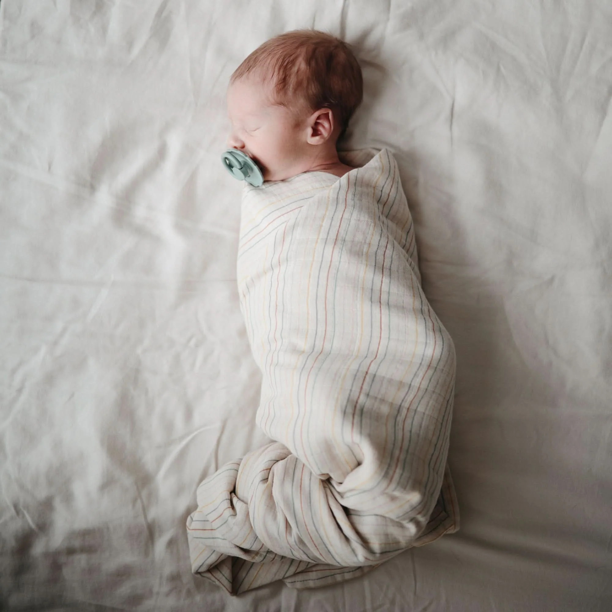 Mushie Organic Cotton Muslin Swaddle Blanket - Image 119