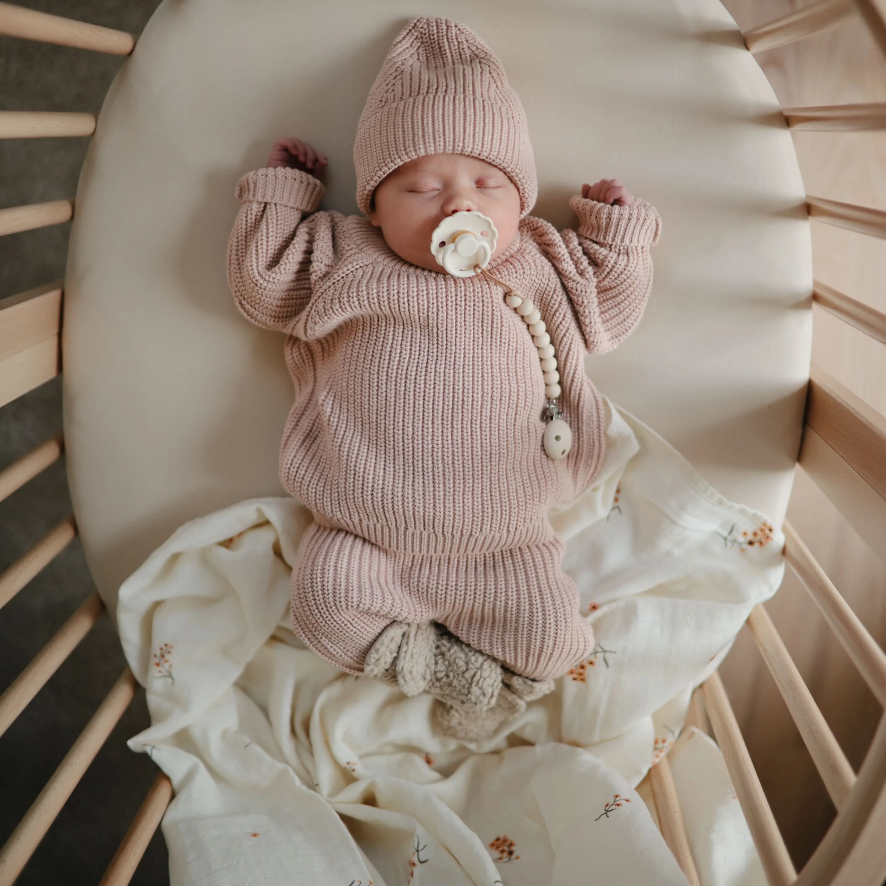 Mushie Organic Cotton Muslin Swaddle Blanket - Image 152