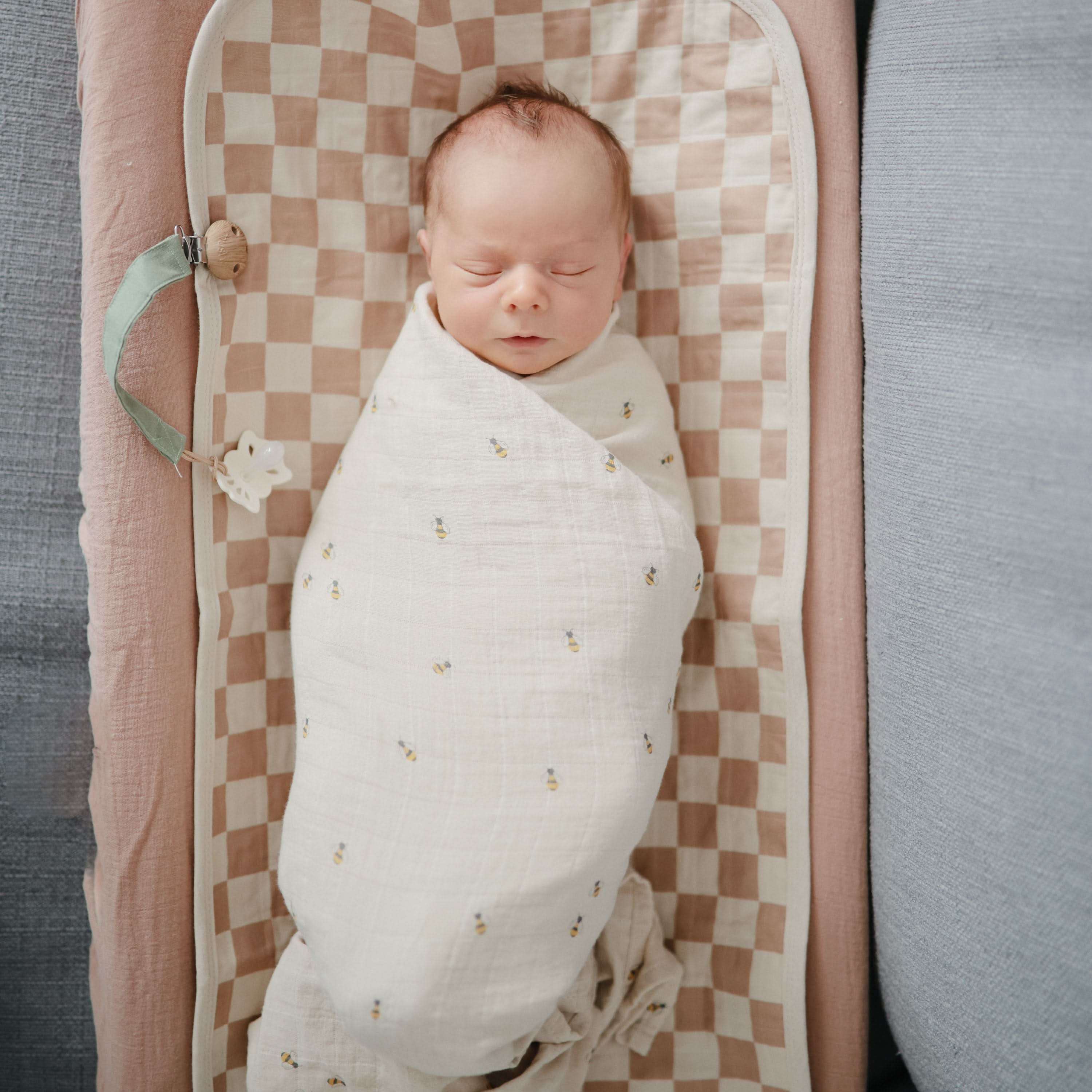 Mushie Organic Cotton Muslin Swaddle Blanket - Image 18