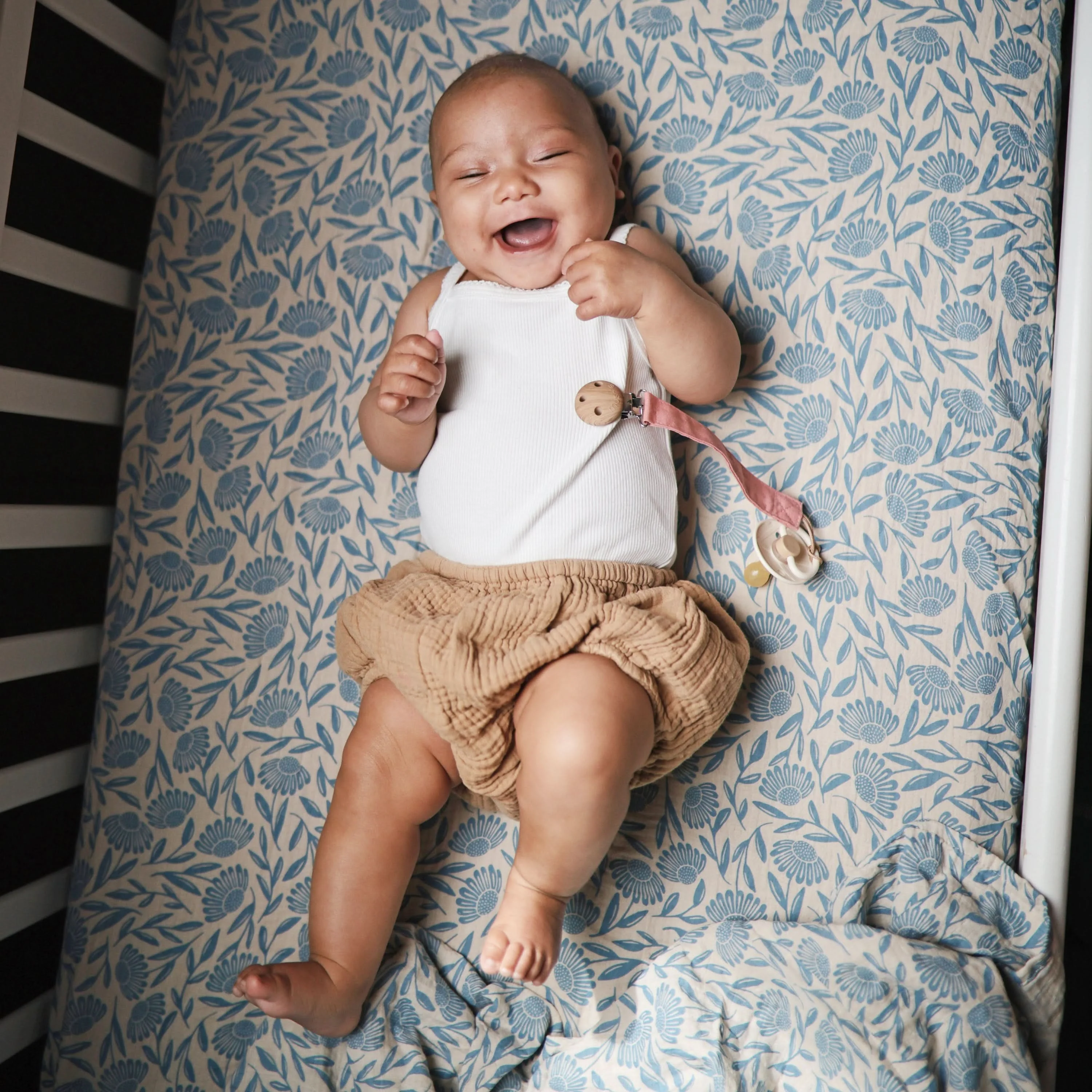 Mushie Organic Cotton Muslin Swaddle Blanket - Image 30