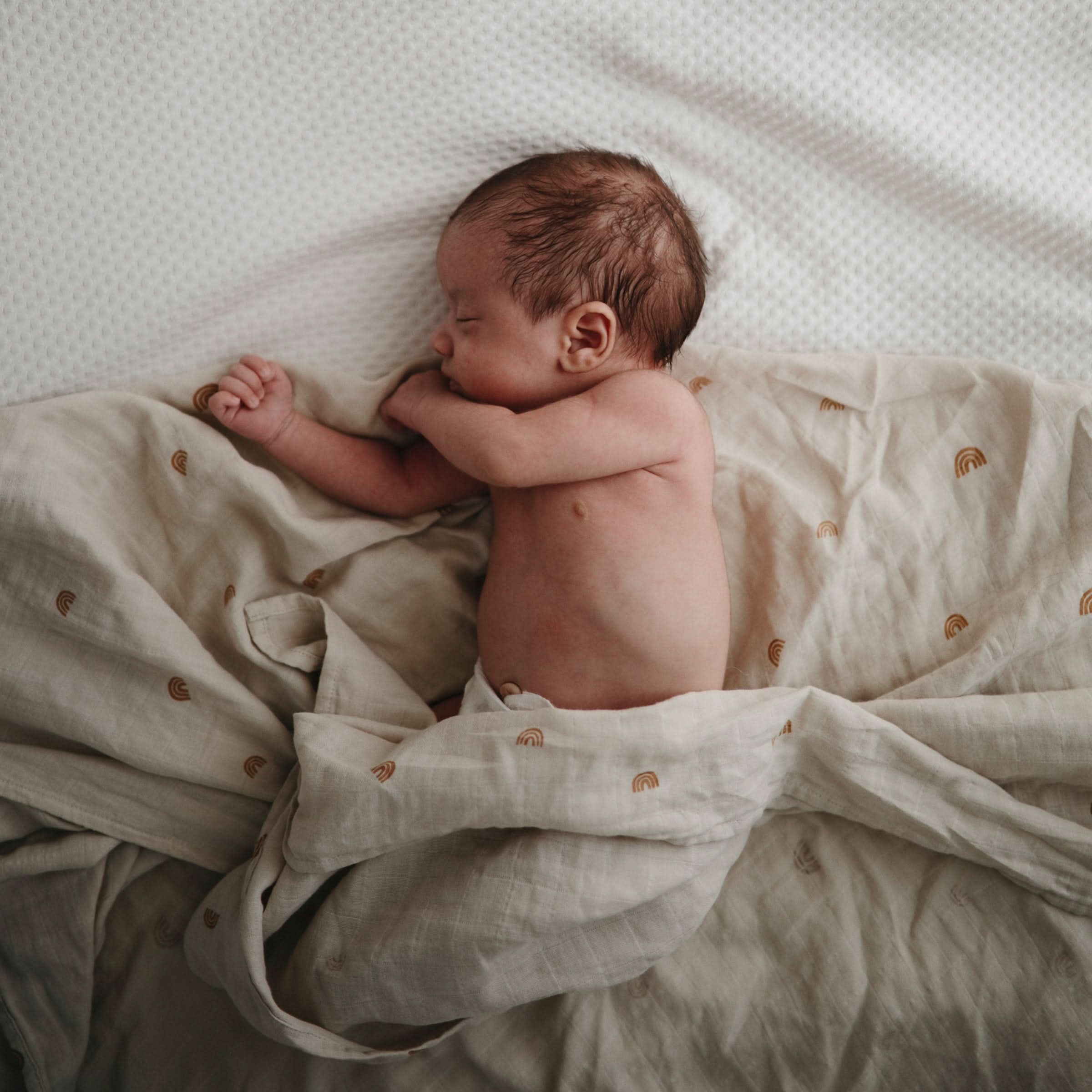 Mushie Organic Cotton Muslin Swaddle Blanket - Image 45