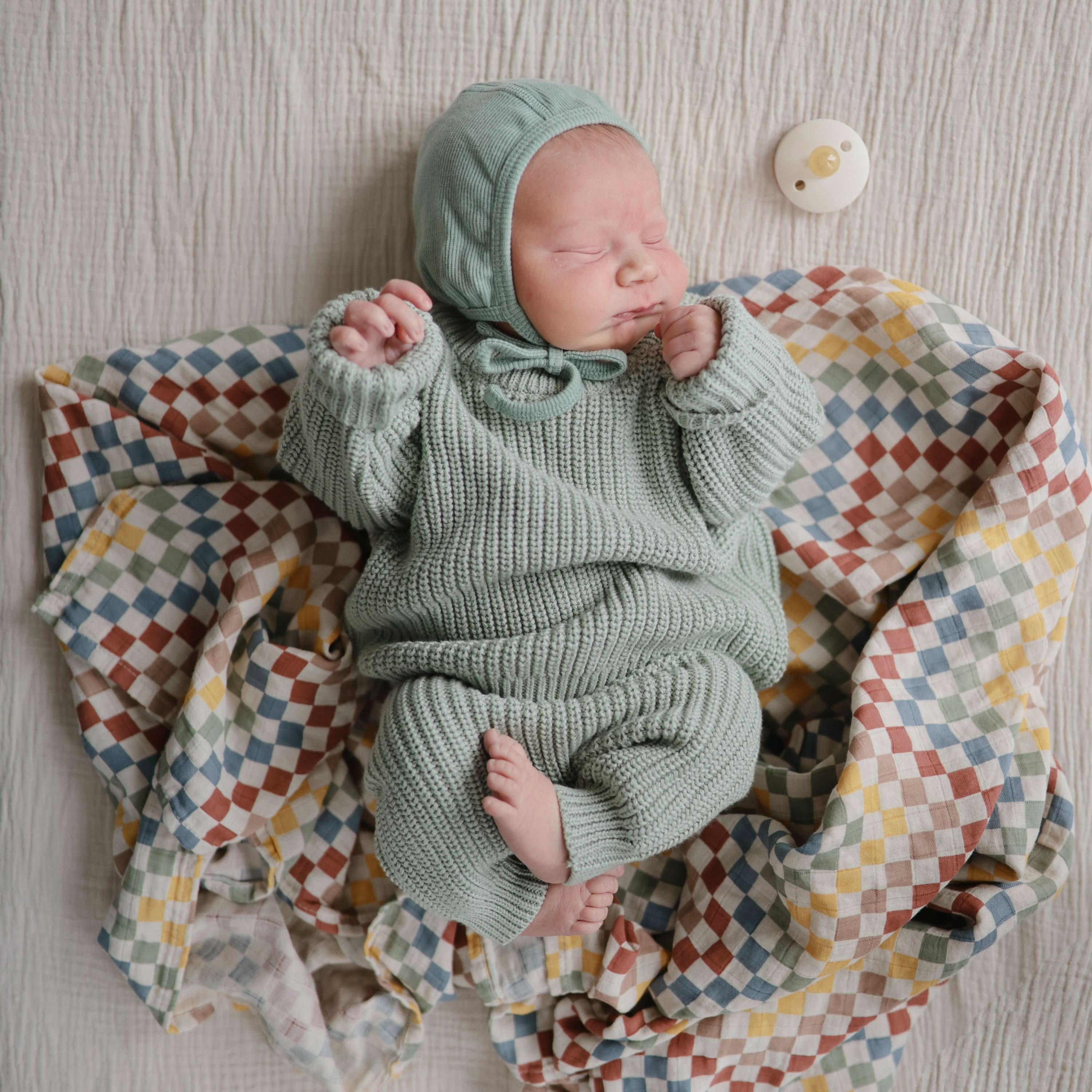Mushie Organic Cotton Muslin Swaddle Blanket - Image 53