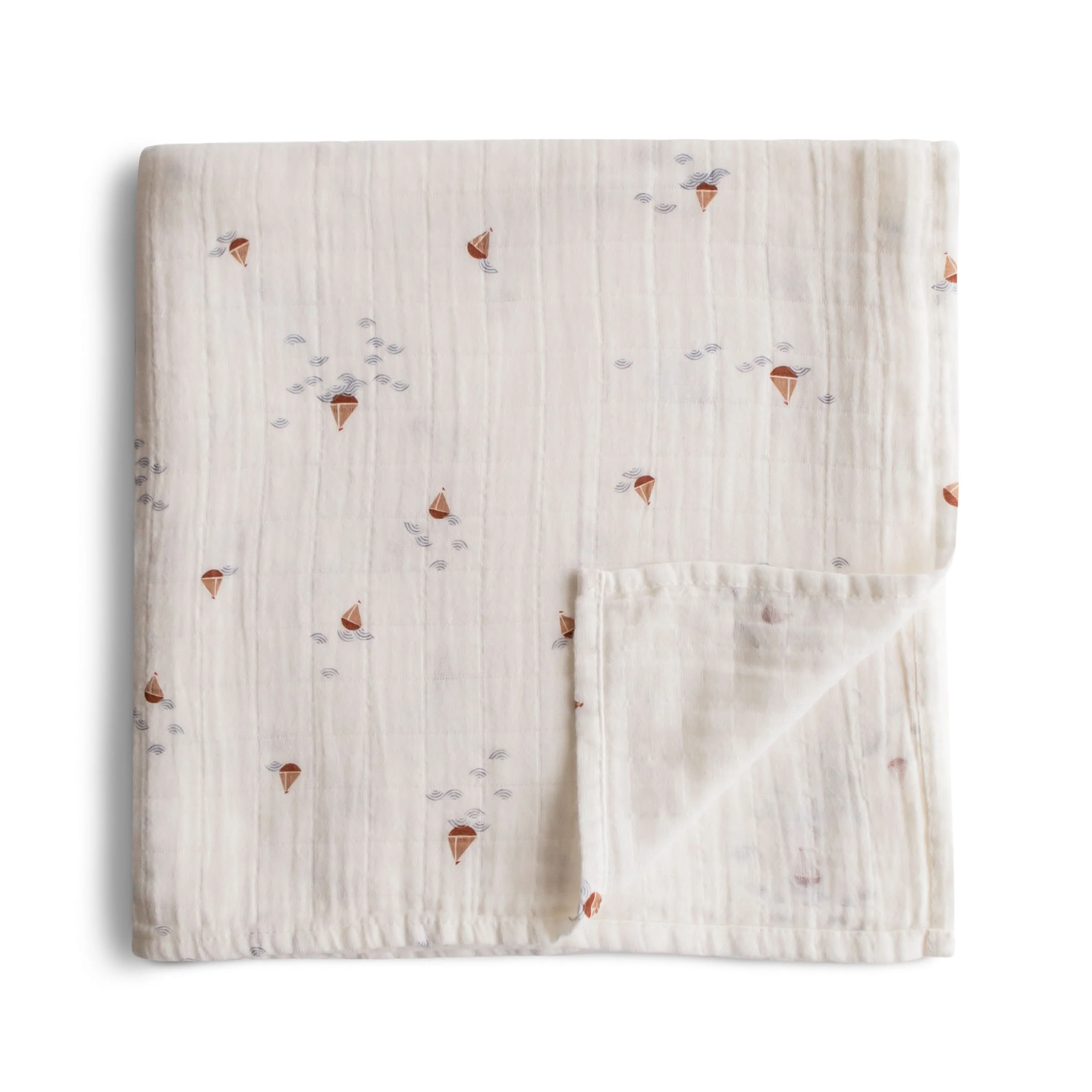 Mushie Organic Cotton Muslin Swaddle Blanket - Image 65