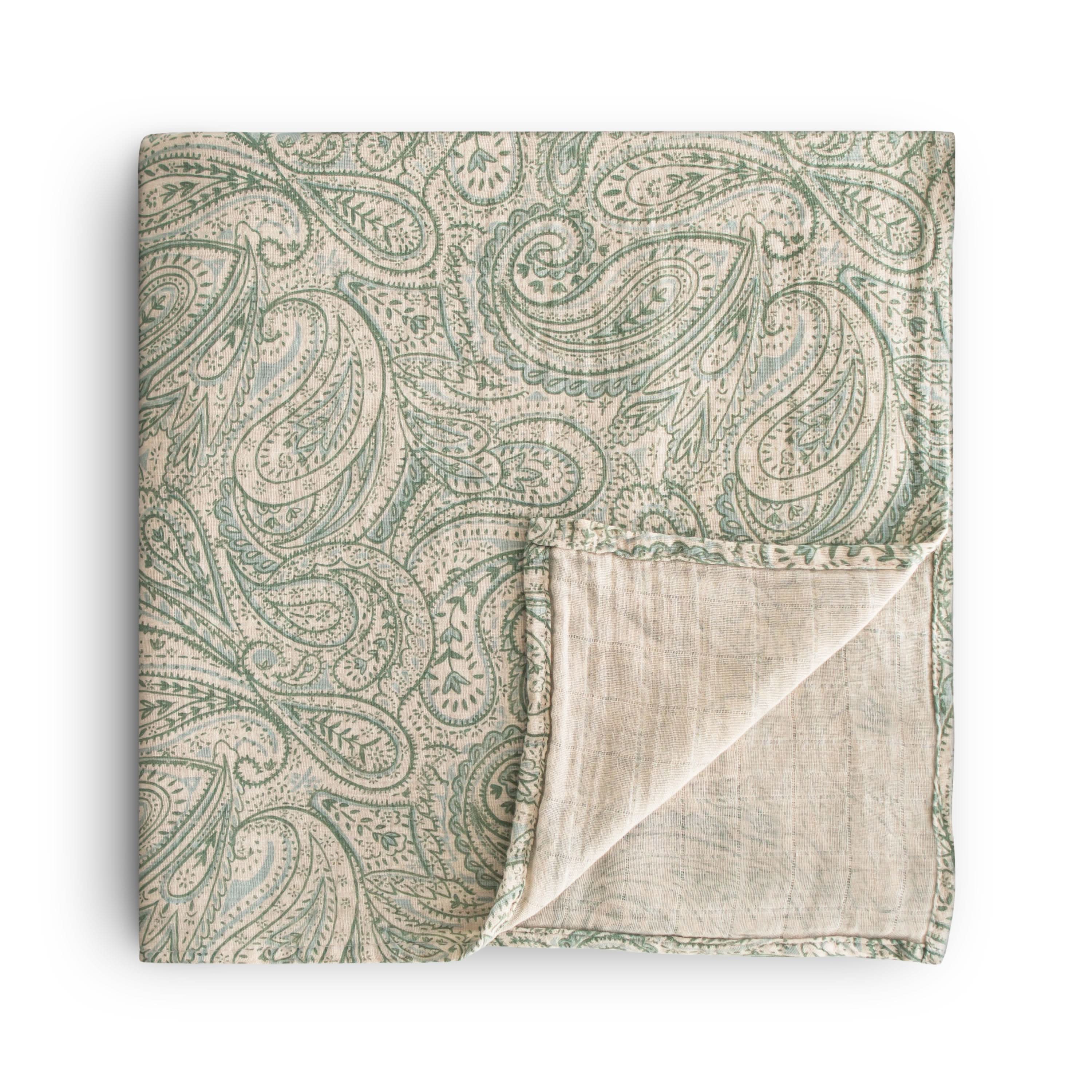 Mushie Organic Cotton Muslin Swaddle Blanket - Image 78