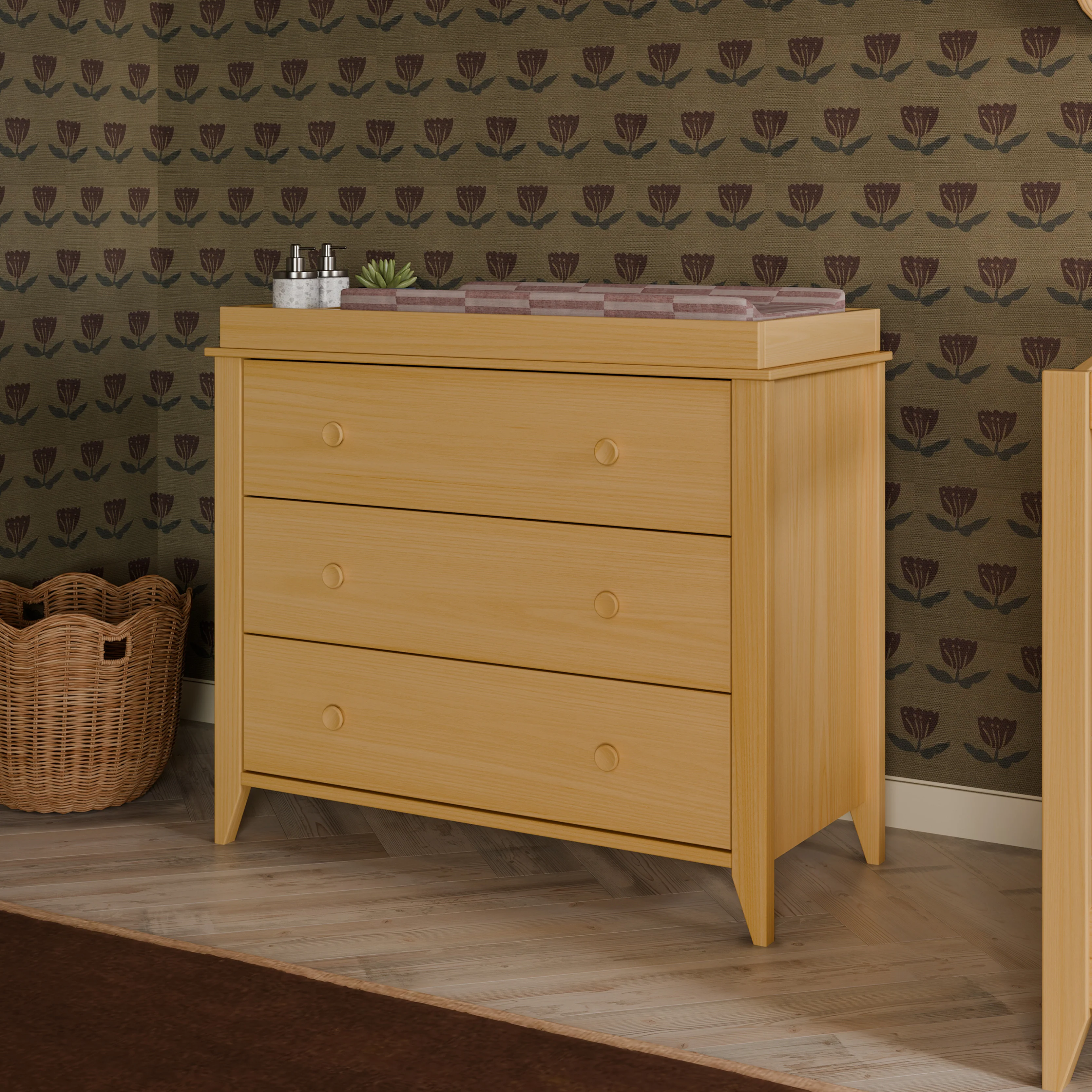 Sprout 3-Drawer Changer Dresser with Removable Changing Tray - Image 36