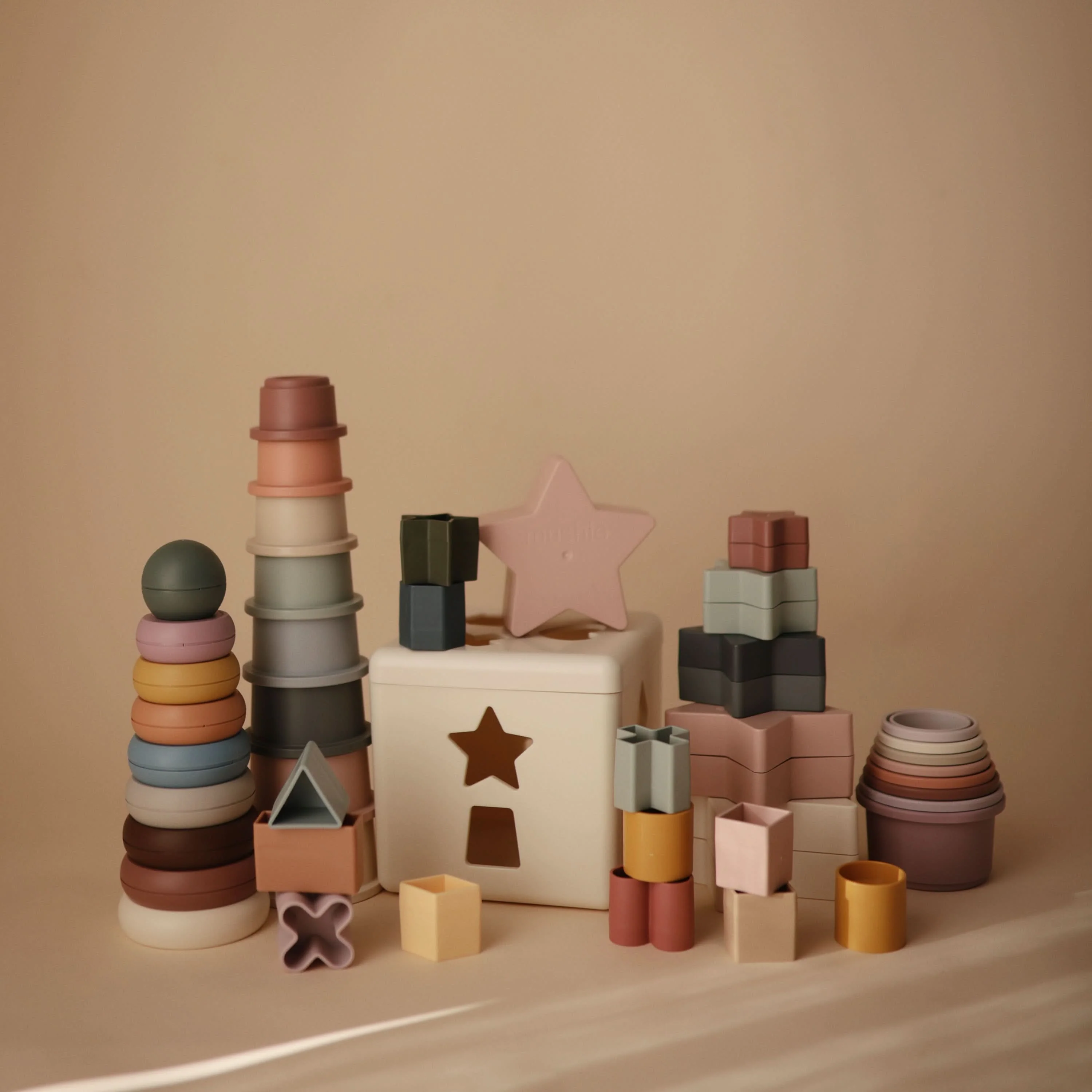 Mushie Stacking Cups Toy - Image 5