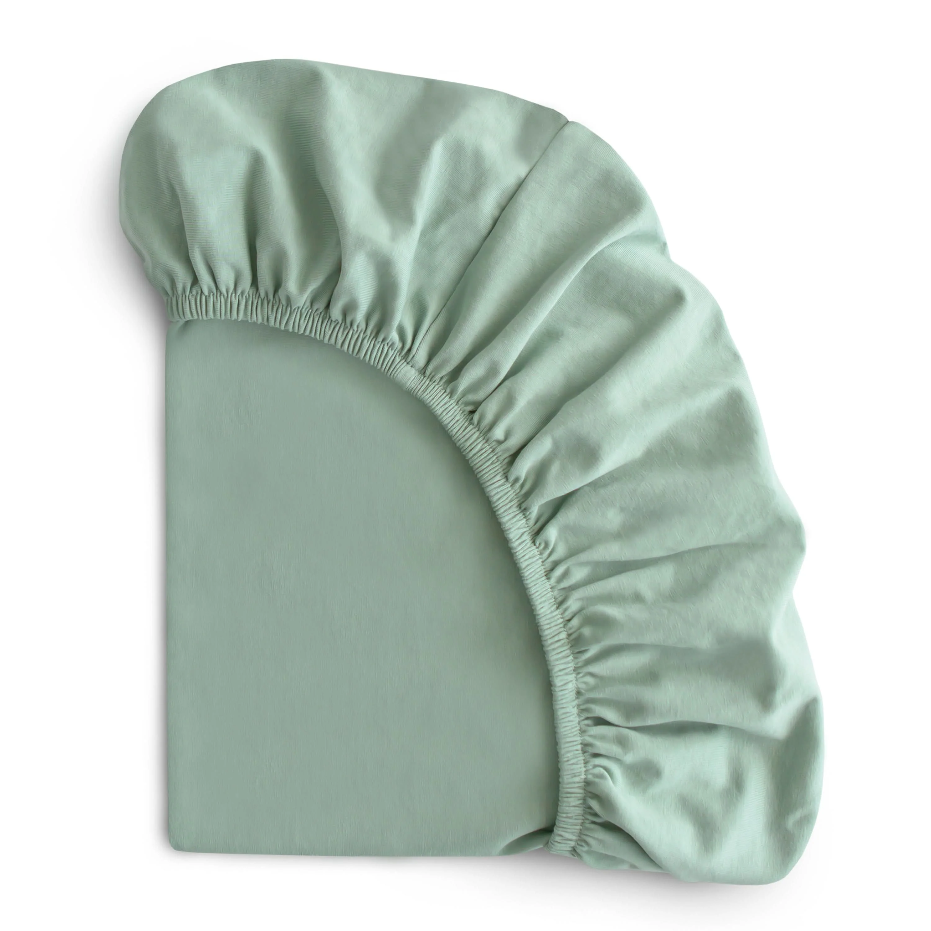 Mushie Stretchy Organic Crib Sheet - Image 14
