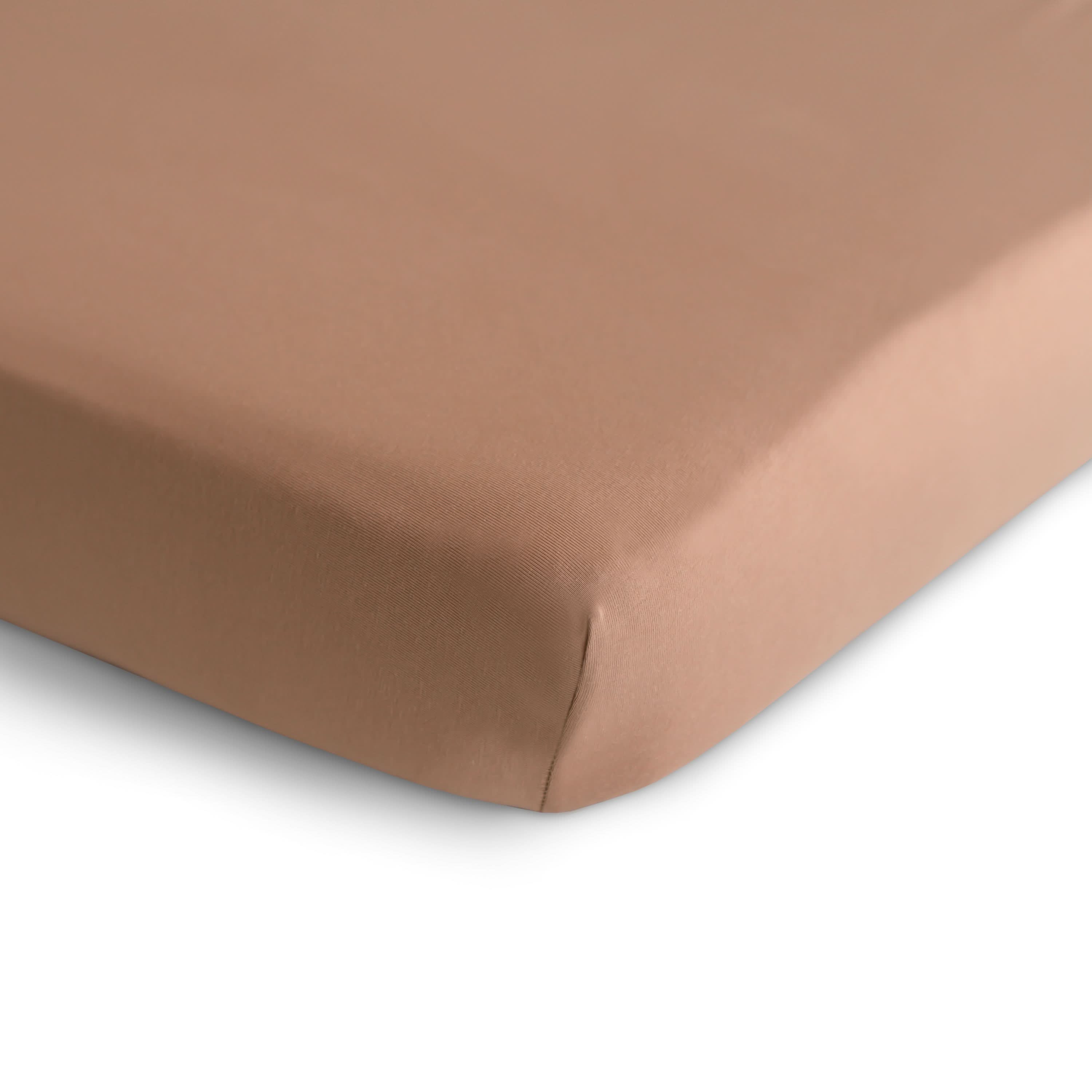 Mushie Stretchy Organic Crib Sheet - Image 8