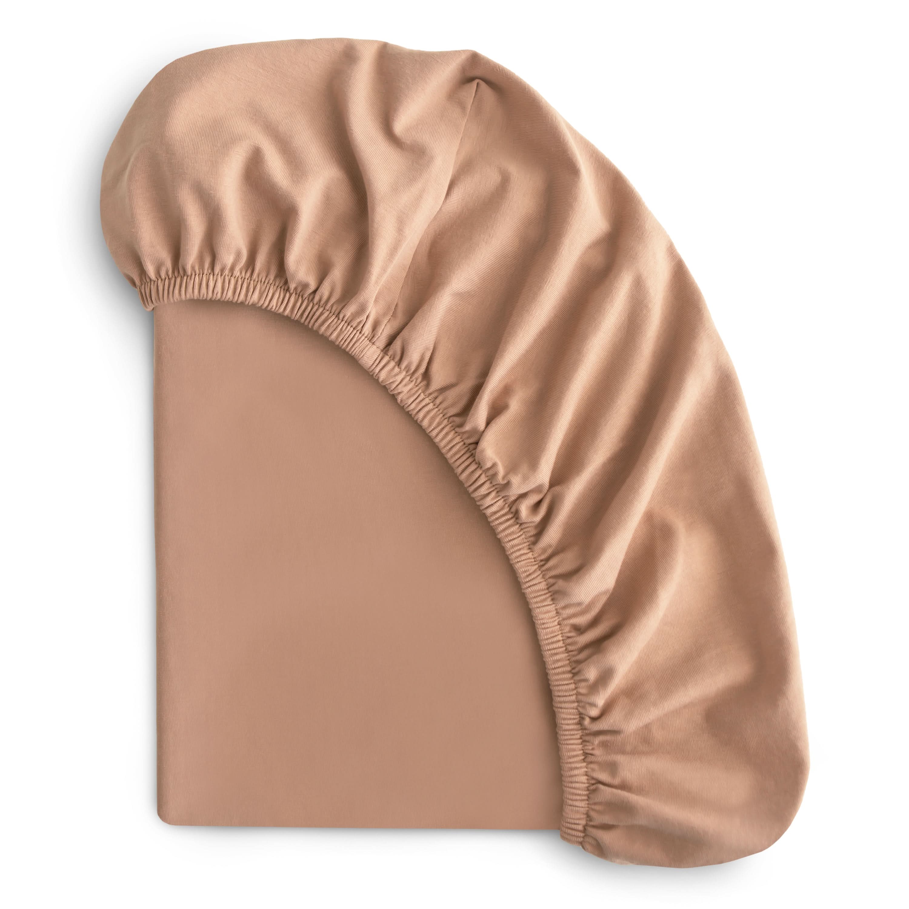Mushie Stretchy Organic Crib Sheet - Image 9