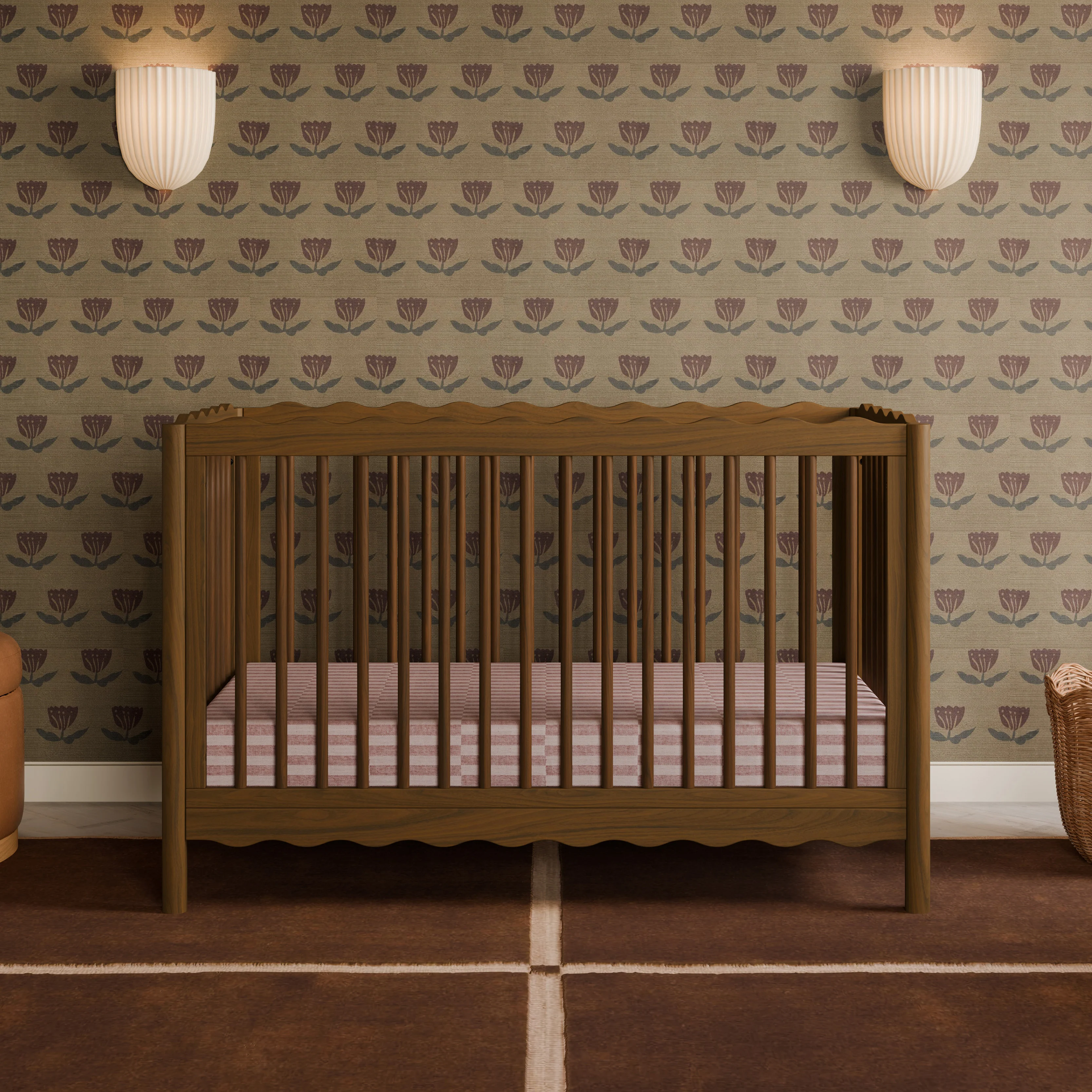 Swell 4-in-1 Convertible Crib with Toddler Bed Conversion Kit - Image 32